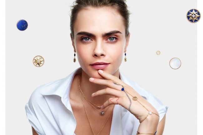 Christian Dior Rose Des Vents White Gold Stud Earrings – STYLISHTOP