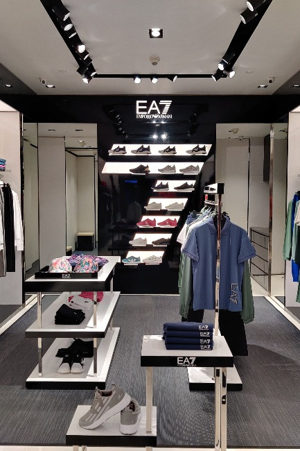 EA7 Emporio Armani store opens in Jakarta - GRA