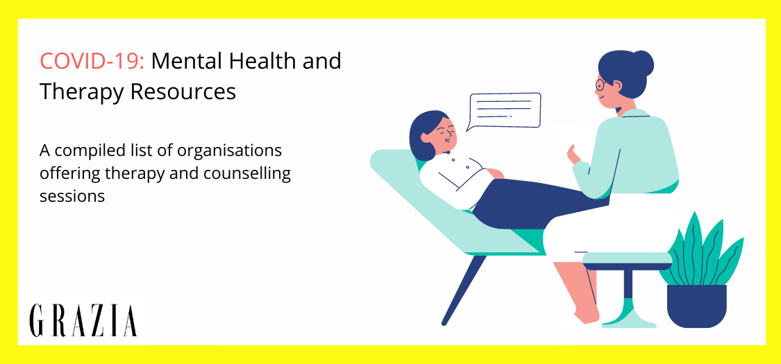 COVID-19: Mental Health And Therapy Resources | Grazia India