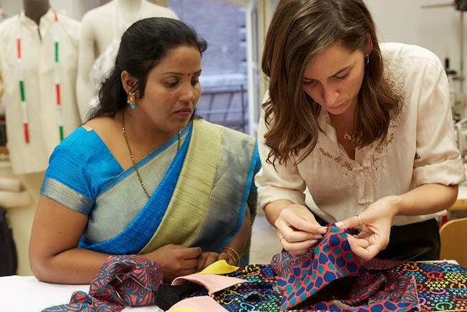 Fashion For Change: Gucci Teams Up With The 'I Was A Sari Project ...