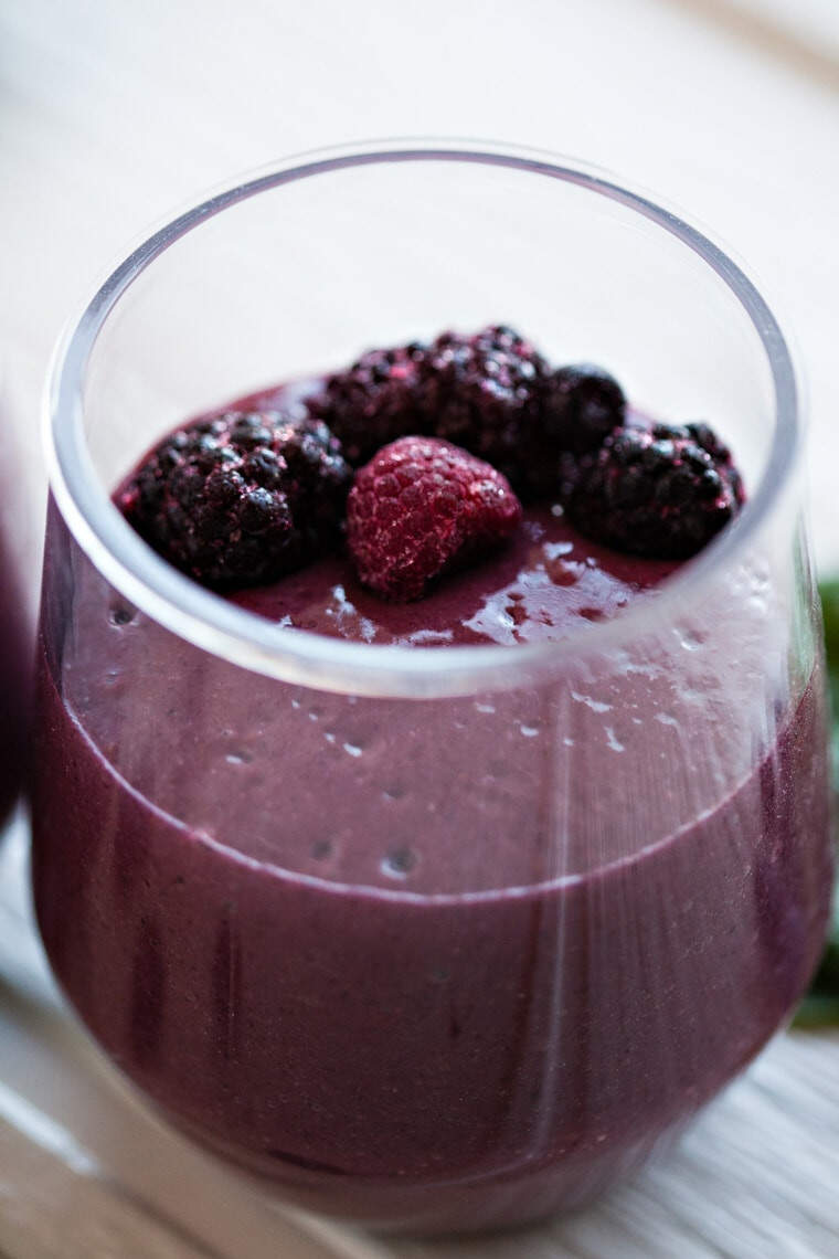 Raspberry Smoothie - JoyFoodSunshine