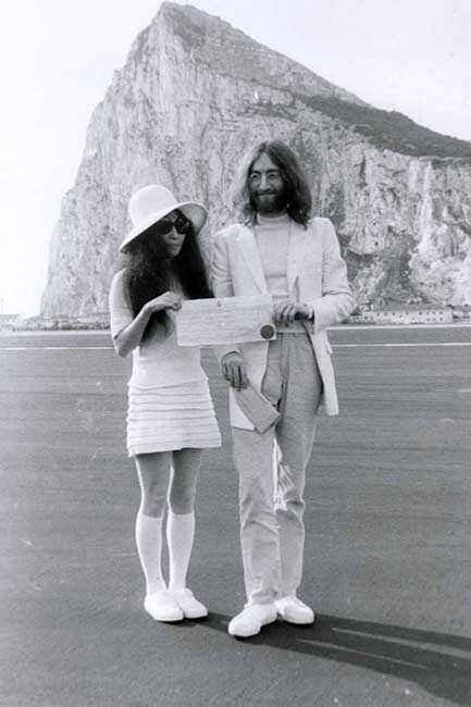 yoko ono and john lennon costume