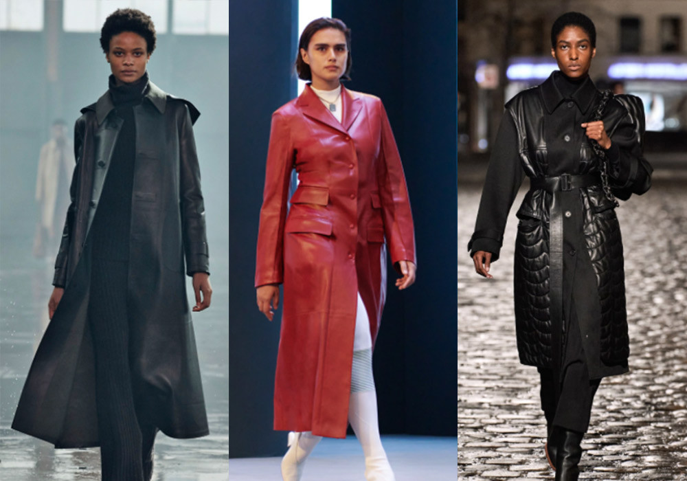 Leather Outfits Make An Iconic Comeback, Are Leather Trench Coats In Style 2021