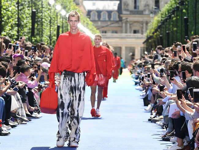 Puffer Jacket from Virgil Abloh's debut Louis Vuitton collection