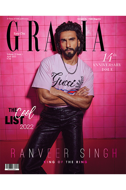 Ranveer on Grazia Magazine Cover.