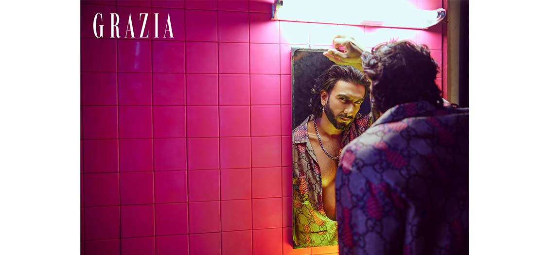 Ranveer Singh rocks pink pineapple printed Gucci outfit worth Rs 2