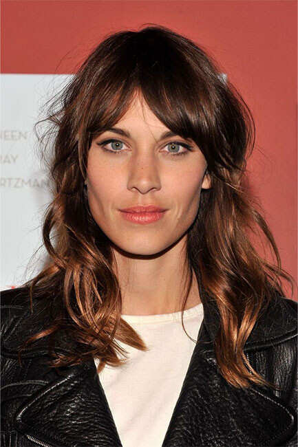 The New Cool Girl Hairdo On Our Radar Is Bottleneck Bangs