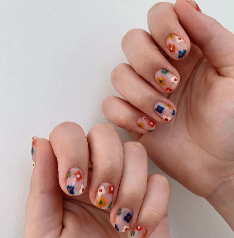 Florals just in time for spring 🌸🌼 : r/Nails