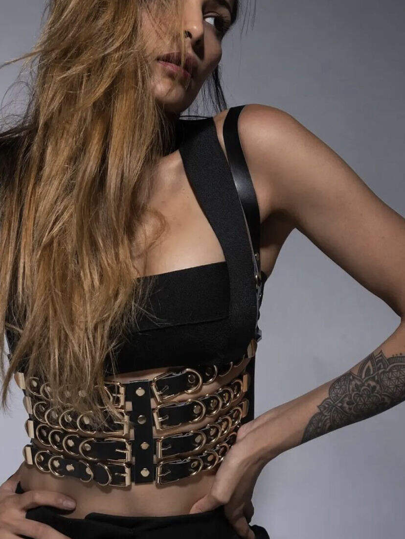 Leather Harnesses Are The NSFW Workwear Trend