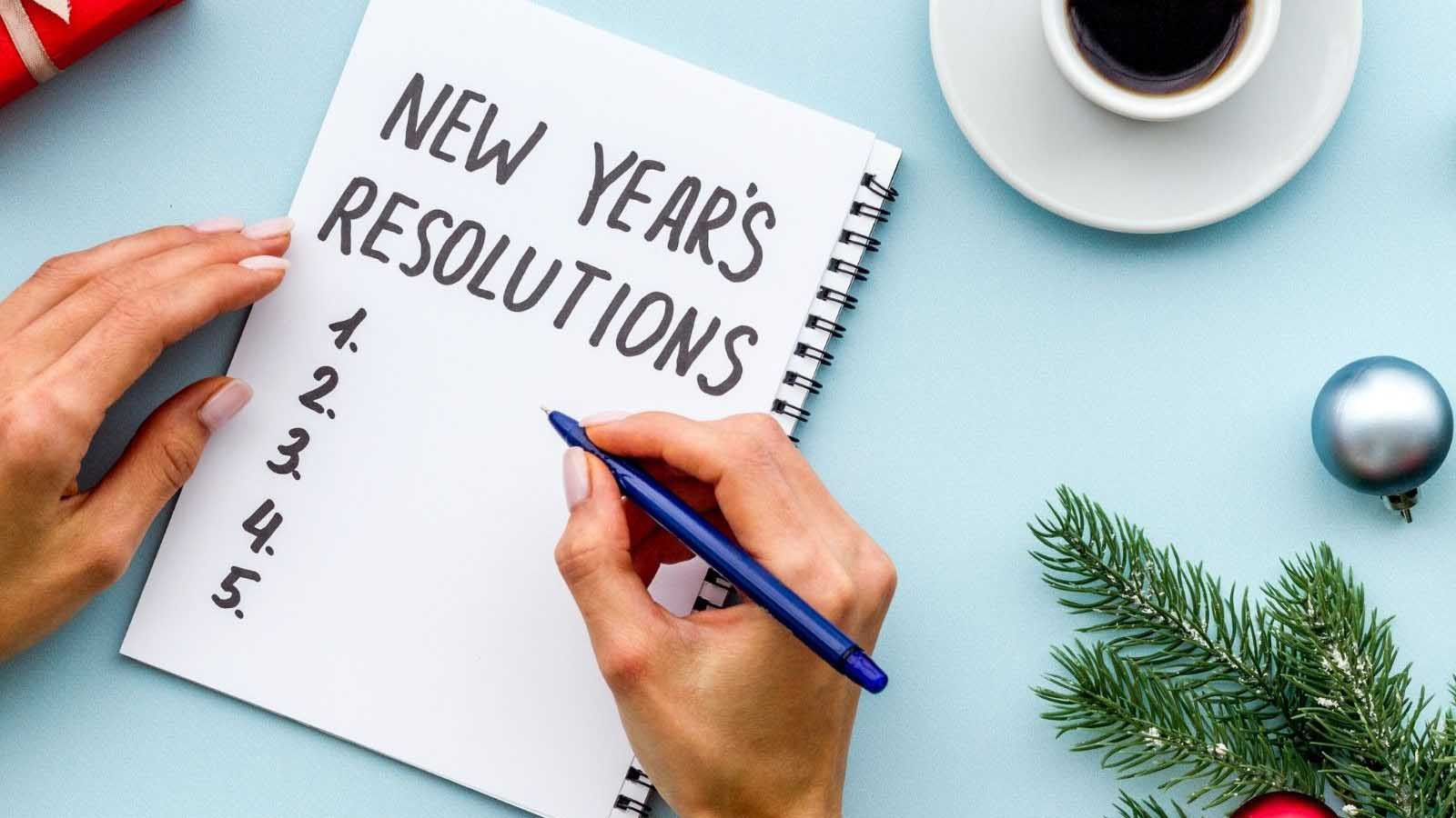 Tips to keep the new year's resolution.