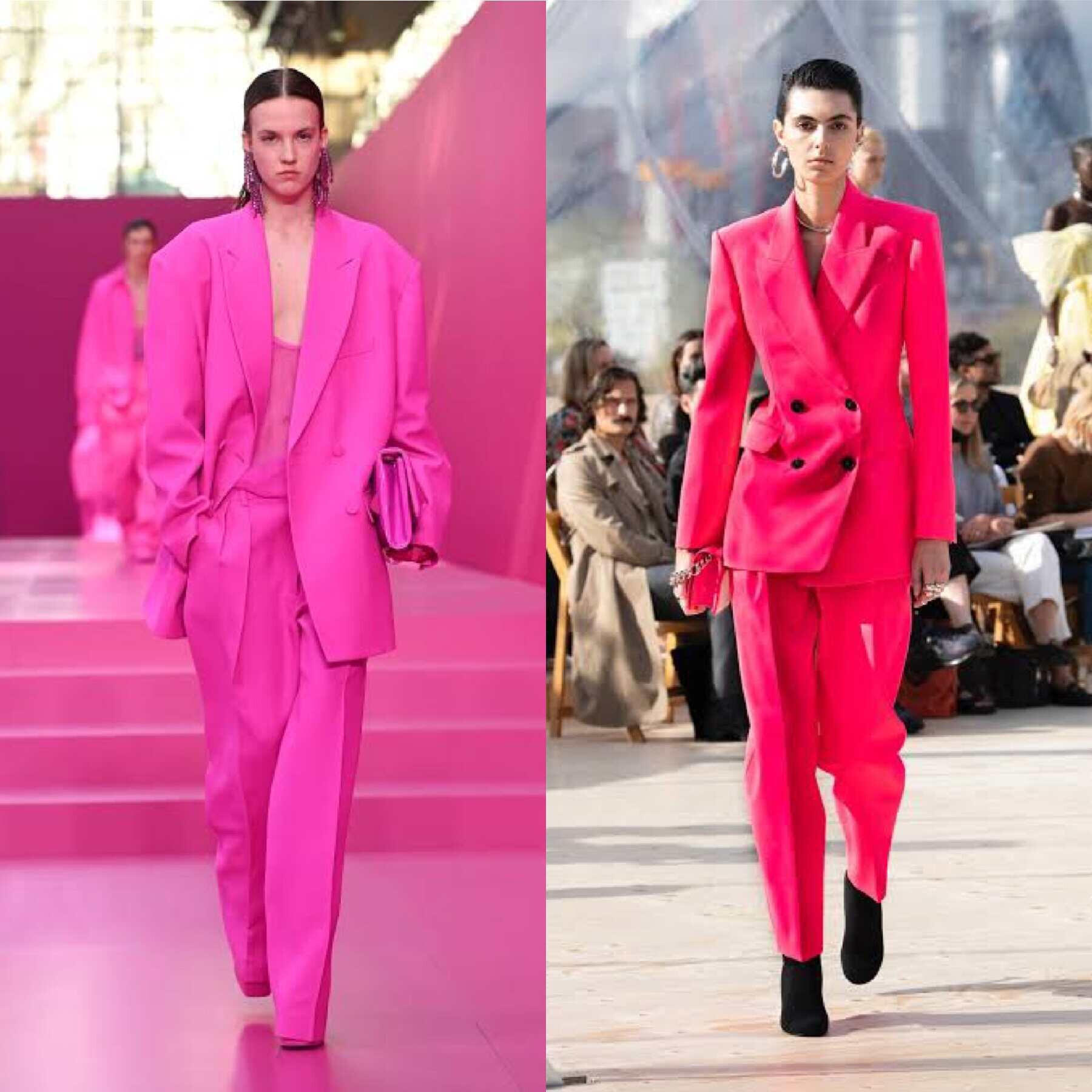 Why hot pink is the biggest fashion trend?