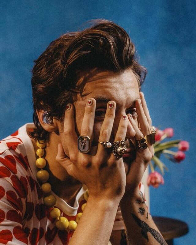 We Heart Harry Styles Wearing Harry Styles - Grazia