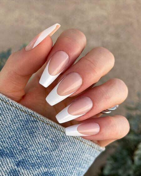 French Tip Nails - Penny Pincher Fashion