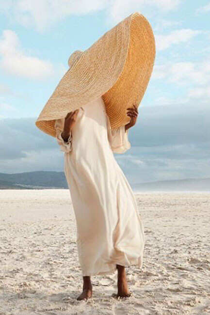 Summer skincare - wear sun protective accessories.