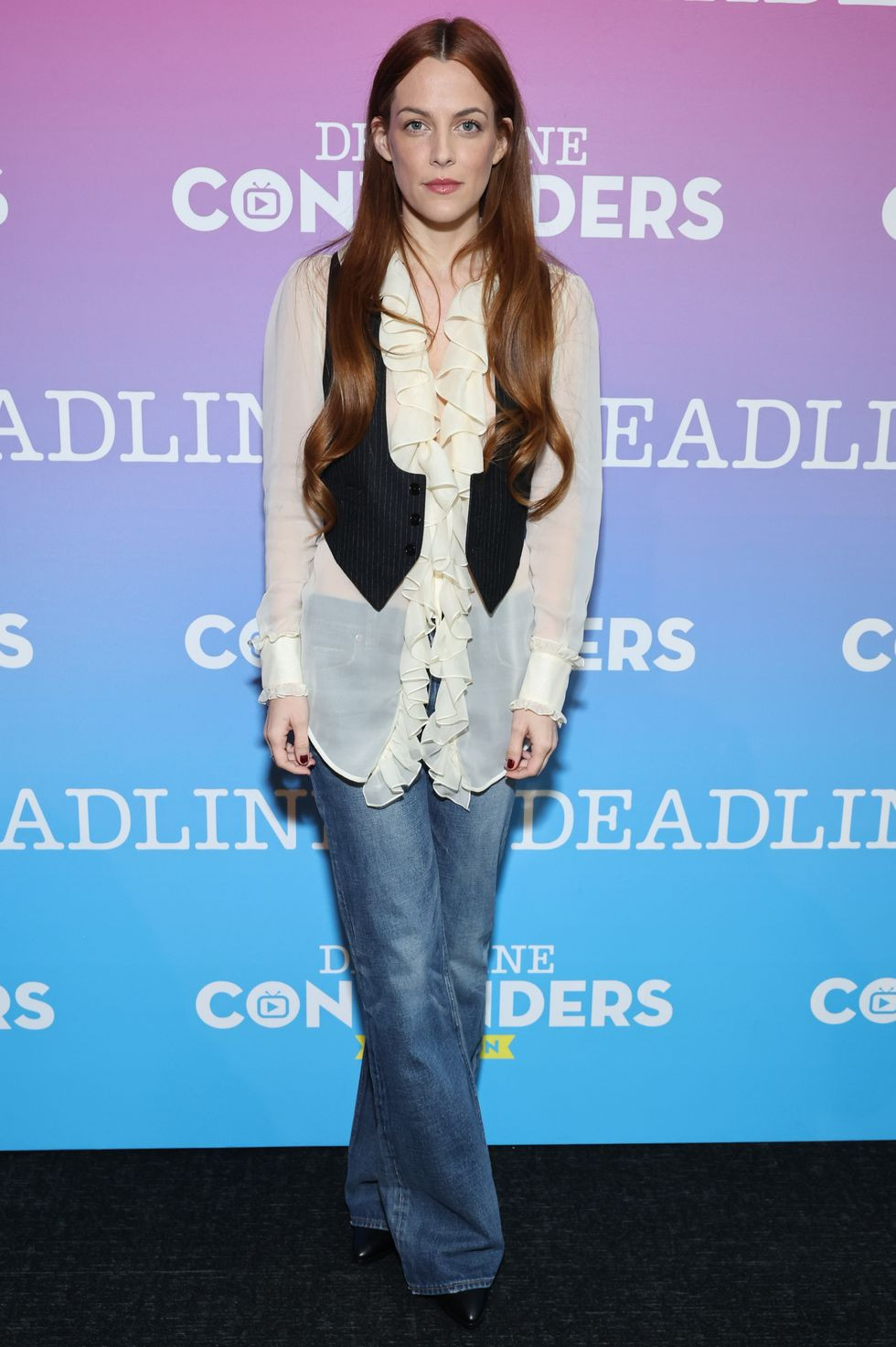 Riley Keough at Deadline Contenders
