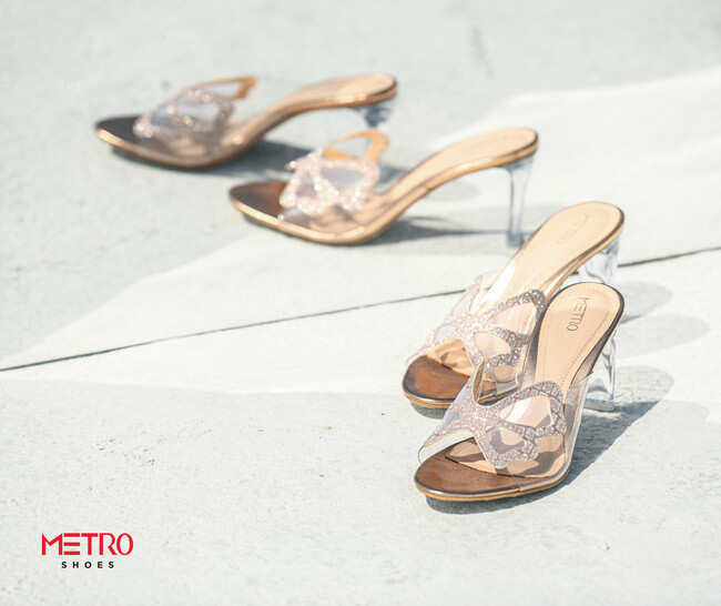 Buy Metro Women's Antique Gold Ankle Strap Sandals for Women at Best Price  @ Tata CLiQ