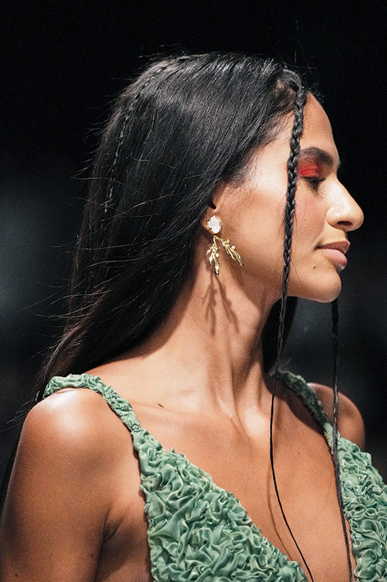Beauty trends at runway