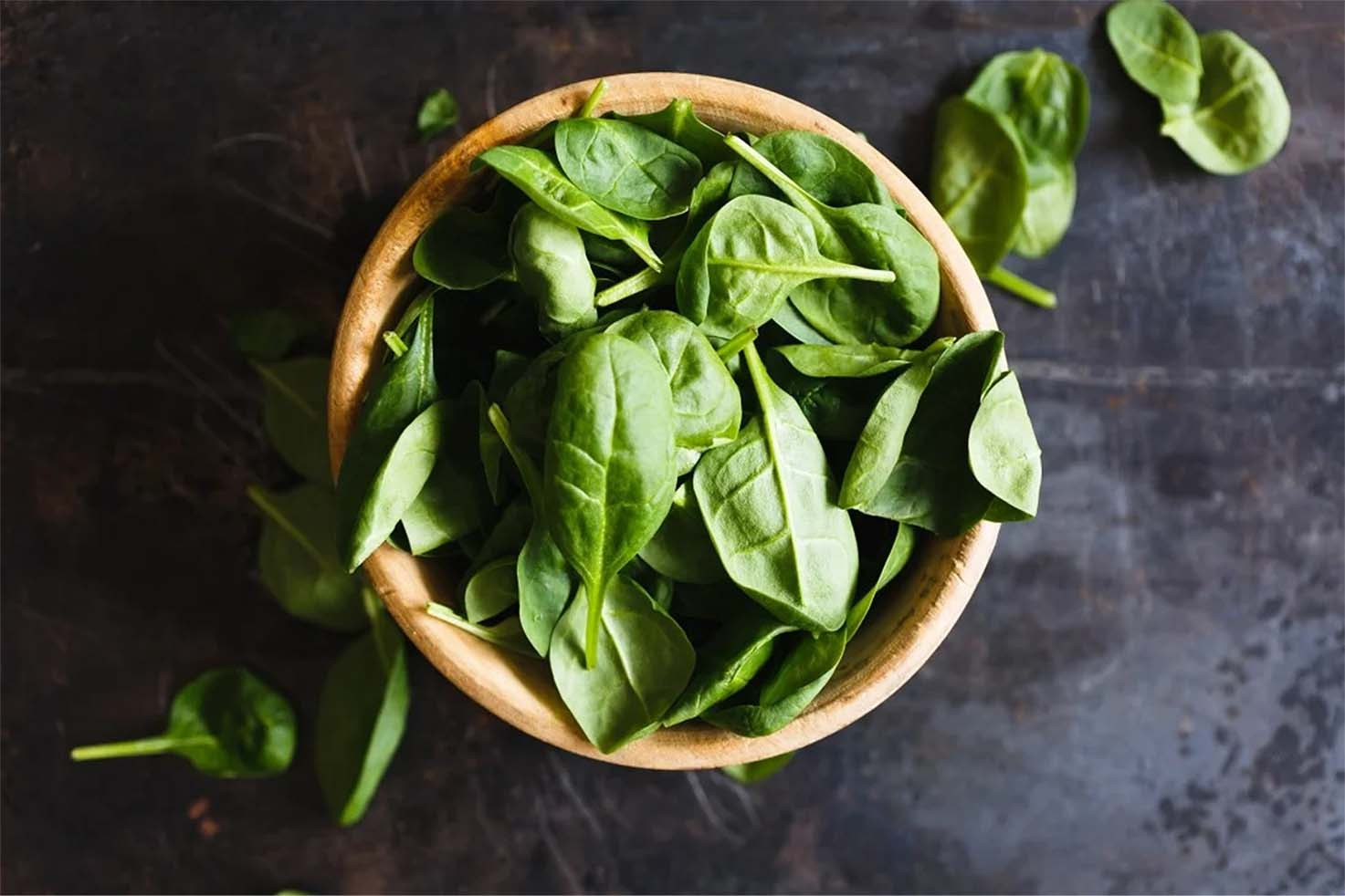 Spinach for Glowing Skin