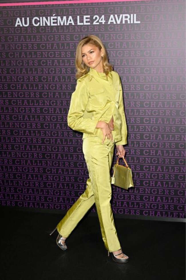 Zendaya in a stunning outfit, showcasing her fashion sense in the year 2021