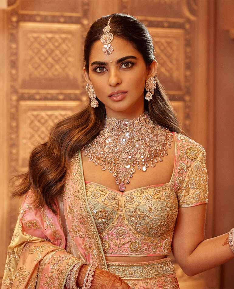 All The Jewellery From The Ambani Wedding That We Can t Get Enough Of Grazia India