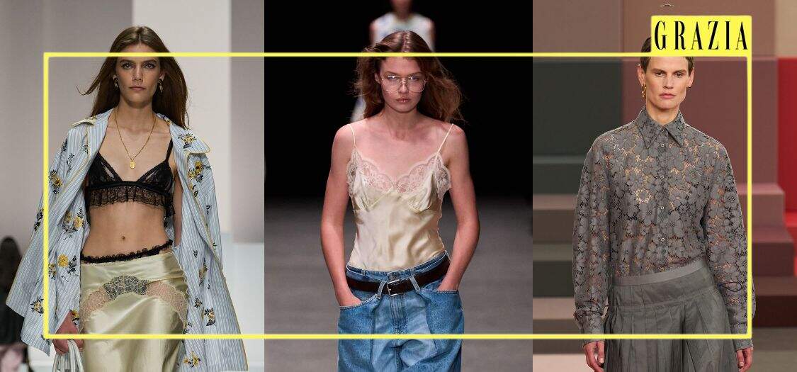 The Way We Wear Lace Detailing This Season