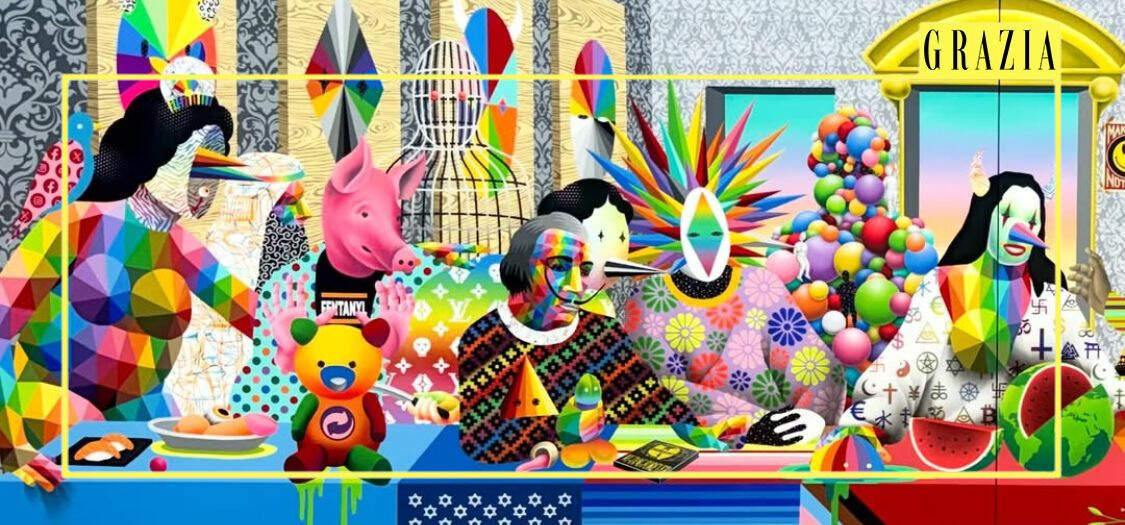Okuda San Miguel Brings His Fractalised Universe to Mumbai