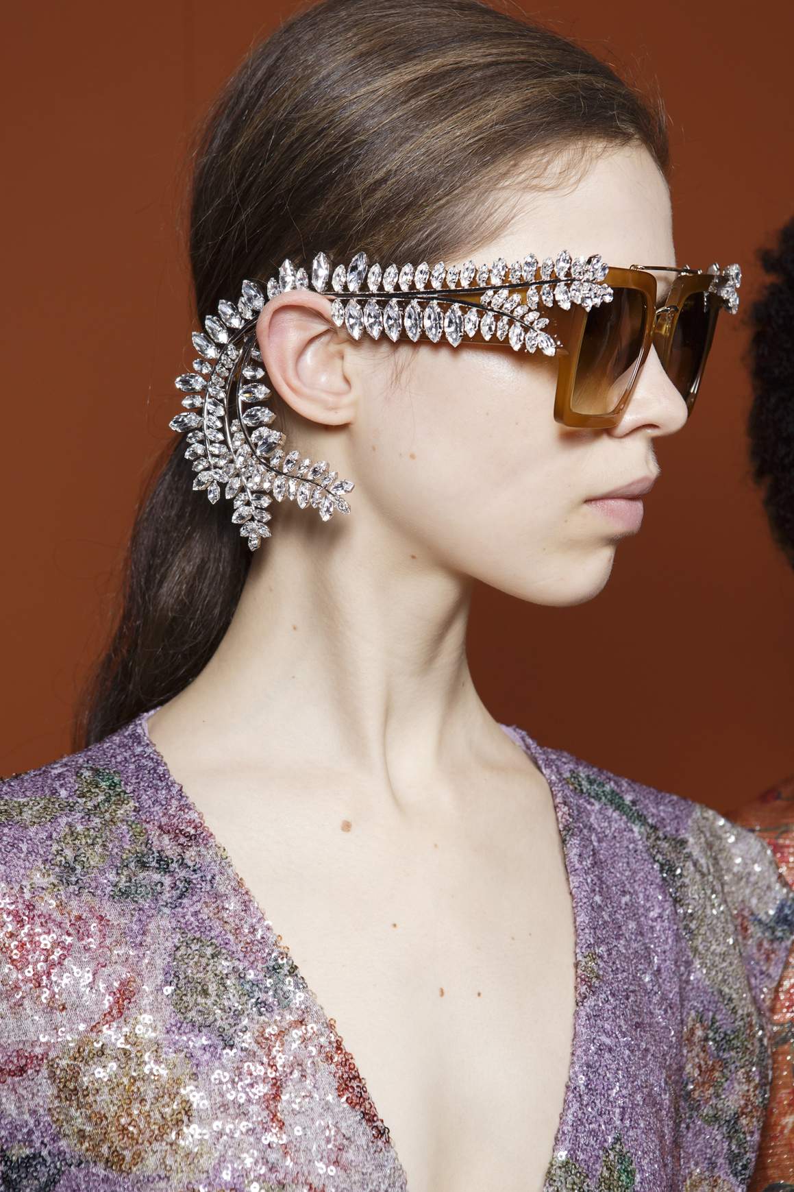 Givenchy ss19 2024 embellished glasses